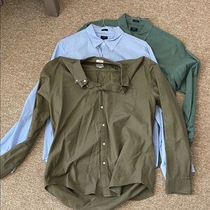 Men's J. Crew Button up bundle